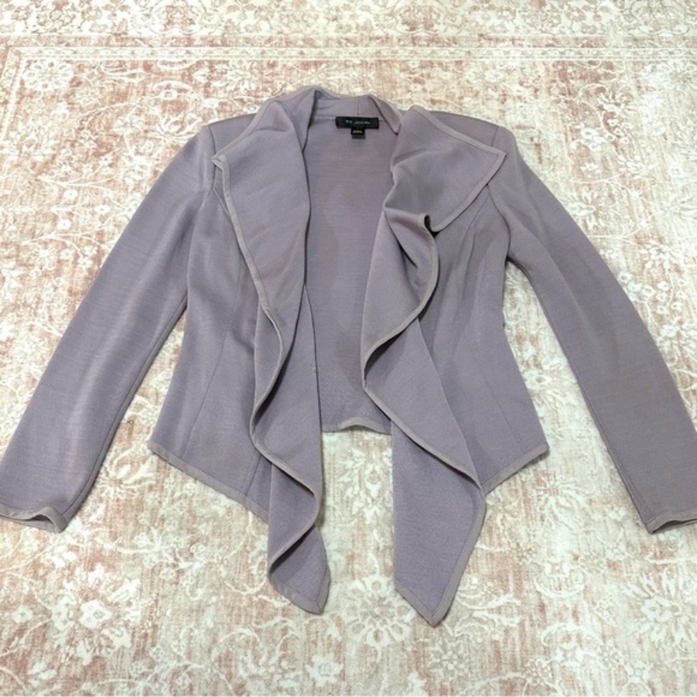 ST. JOHN Lavender Waterfall Cardigan Jacket